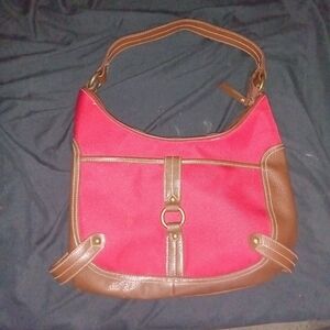Red & Tan Purse